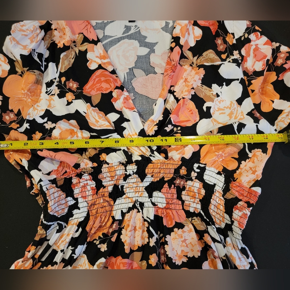 Harve Benard 100% Rayon Blouse. 3/4 sleeves. - Picture 9 of 12